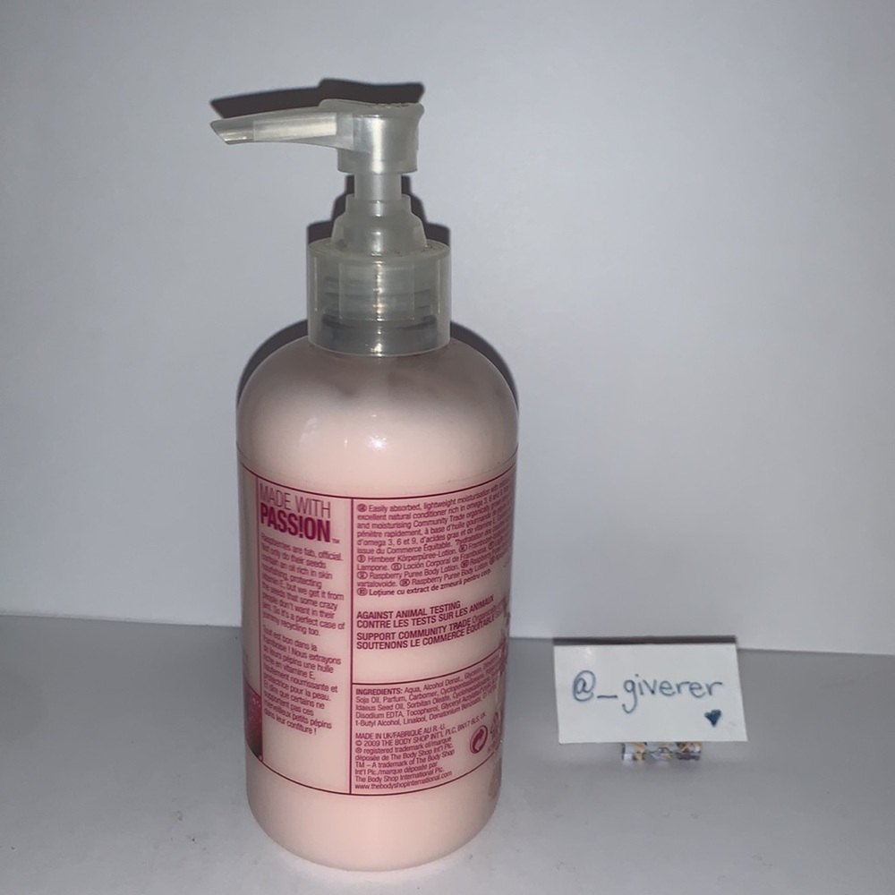 Raspberry Body Puree The Body Shop - Picture 2 of 6